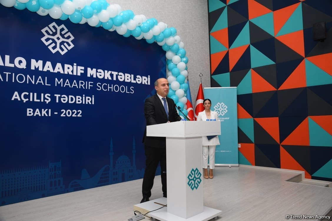 Azərbaycan Beynəlxalq Maarif Məktəblərinin açılış mərasimi olub (FOTO)