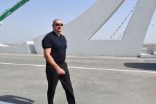 Prezident İlham Əliyev Bərdə-Ağdam avtomobil yolunda görülən işlərlə tanış olub (YENİLƏNİB) (FOTO/VİDEO)