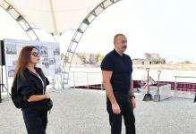 Prezident İlham Əliyev və birinci xanım Mehriban Əliyeva Ağdam rayonuna səfər ediblər (FOTO/VİDEO)