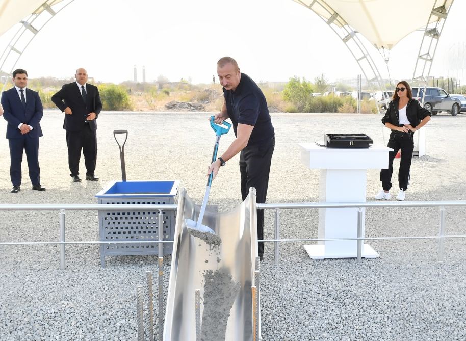 Prezident İlham Əliyev və birinci xanım Mehriban Əliyeva Ağdam rayonuna səfər ediblər (FOTO/VİDEO)