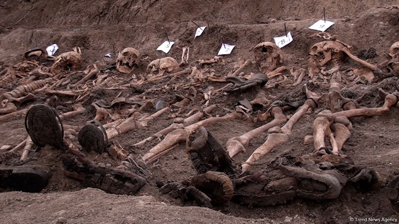 Xocavənddə aşkarlanan kütləvi məzarlıq ermənilərin xalqımıza qarşı soyqırımlarının daha bir sübutudur