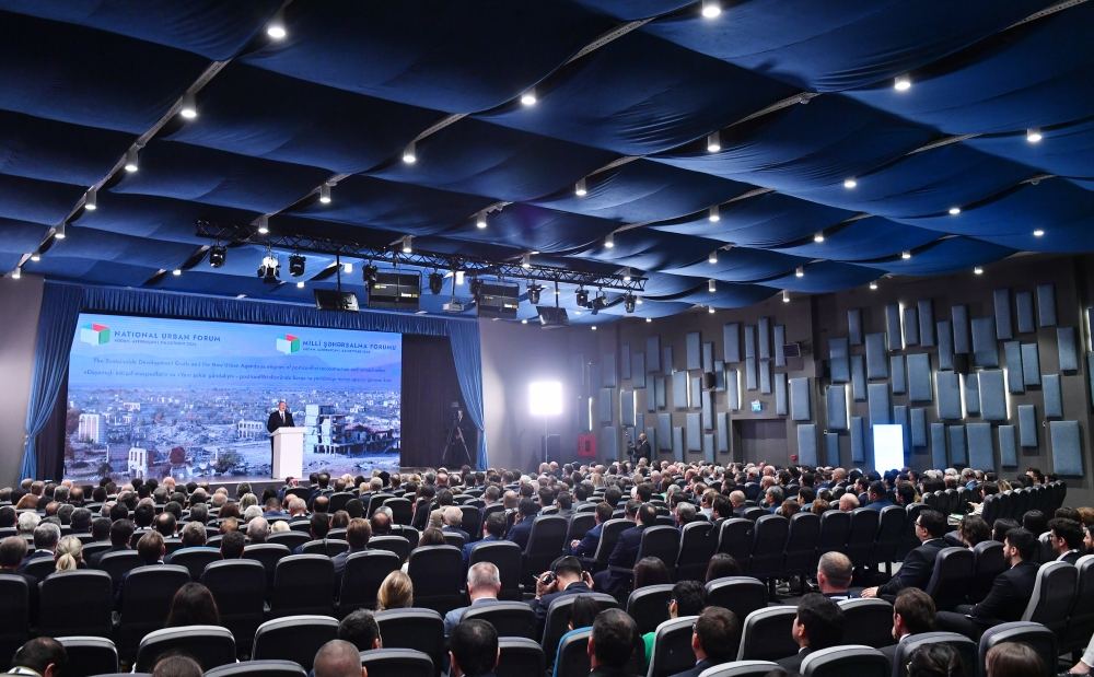 Prezident İlham Əliyev: İnsanlarımızın çəkdiyi zülmlərə baxmayaraq, biz Ermənistana sülh təklif etdik