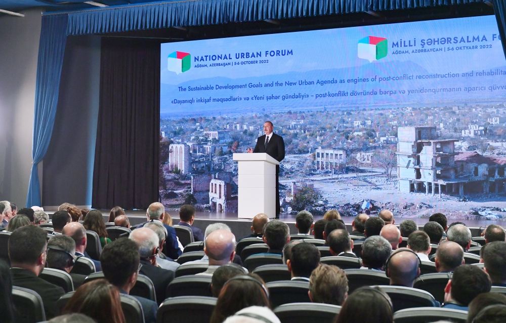 Prezident İlham Əliyev: Ermənistan Qarabağda qanunsuz məskunlaşma siyasəti yürüdürdü