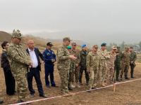 Azərbaycandakı hərbi attaşelər Edillidə aşkarlanan kütləvi məzarlığa baxış keçiriblər (FOTO)