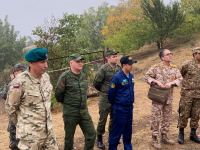Azərbaycandakı hərbi attaşelər Edillidə aşkarlanan kütləvi məzarlığa baxış keçiriblər (FOTO)