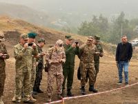 Azərbaycandakı hərbi attaşelər Edillidə aşkarlanan kütləvi məzarlığa baxış keçiriblər (FOTO)