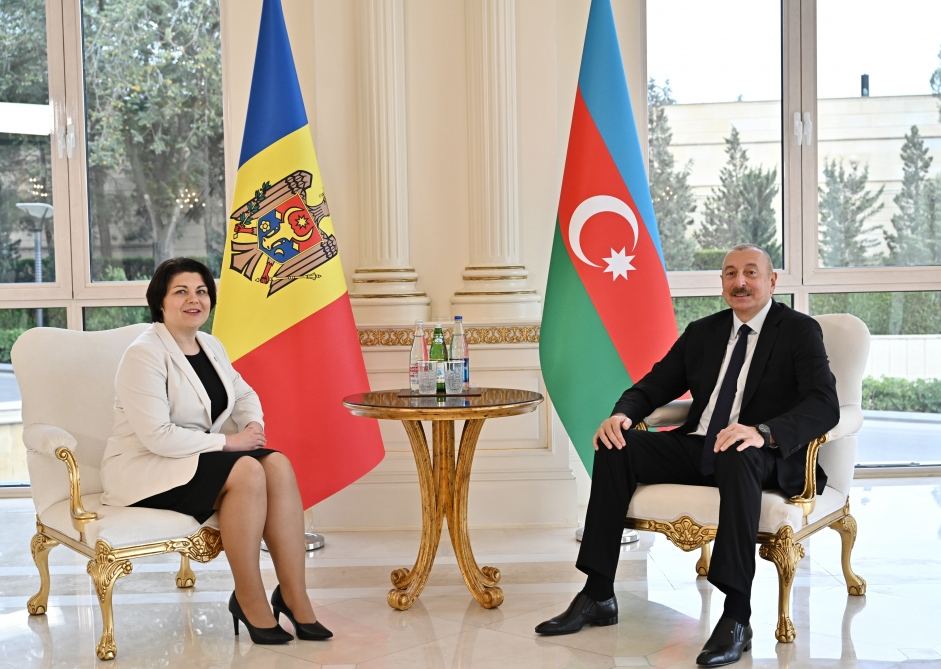 Prezident İlham Əliyevin Moldovanın Baş naziri ilə təkbətək görüşü olub (FOTO/VİDEO) (YENİLƏNİB)