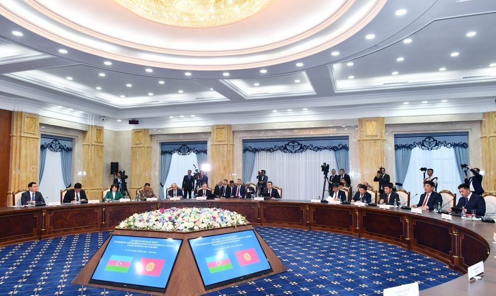 Prezident Sadır Japarov: Əcdadlarımız çox qədim zamanlardan bizə dostluq və əməkdaşlıq vəsiyyət ediblər