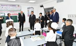 Prezident İlham Əliyev Bişkekdə Nizami Gəncəvi adına məktəbin açılış mərasimində iştirak edib (FOTO/VİDEO) (YENİLƏNİB)