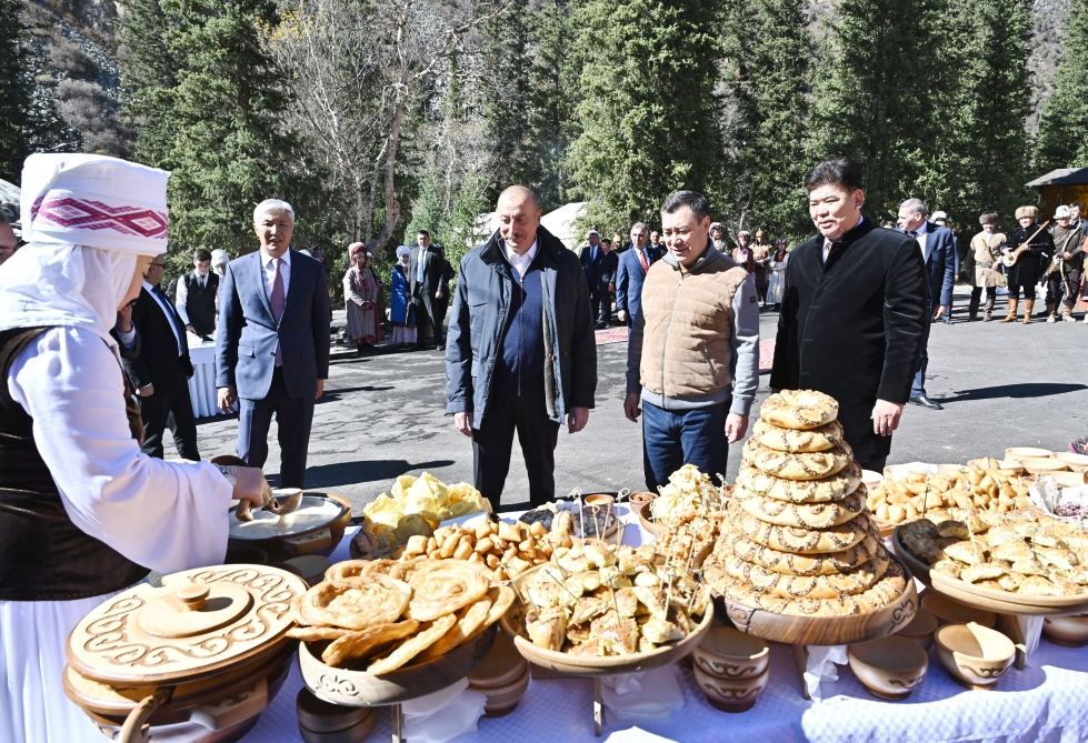 Prezident İlham Əliyev Bişkekdəki "Ala-Arça” Dövlət Təbiət Parkında mədəni proqramda iştirak edib (FOTO/VİDEO) (YENİLƏNİB)