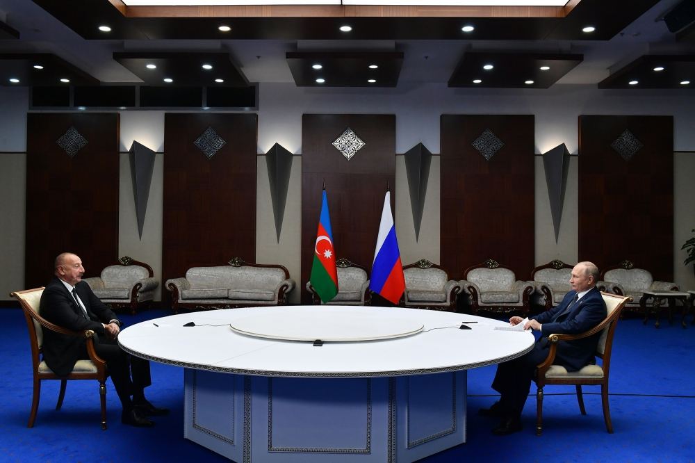 Prezident İlham Əliyev: Azərbaycan və Rusiyanın razılaşdırdığı layihələr qarşılıqlı ticarəti daha da artırmaq imkanı verəcək