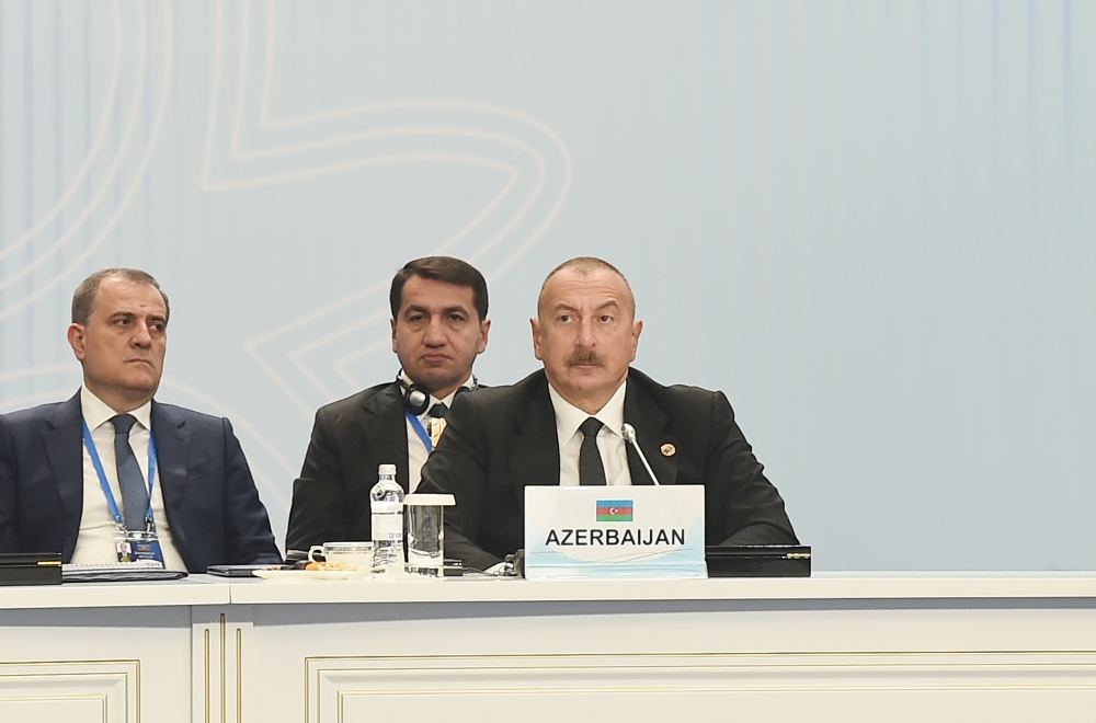 Prezident İlham Əliyev: Azərbaycan işğaldan azad olunmuş ərazilərdə öz resursları hesabına genişmiqyaslı quruculuq işləri aparır (TAM ÇIXIŞ)