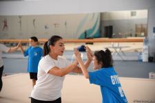 Gimnastika Federasiyasının təşkilatçılığı ilə Bakıda Xüsusi Olimpiada üzrə məşqçilik və hakimlik kursları keçirilir (FOTO)