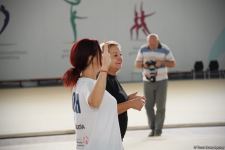 Gimnastika Federasiyasının təşkilatçılığı ilə Bakıda Xüsusi Olimpiada üzrə məşqçilik və hakimlik kursları keçirilir (FOTO)