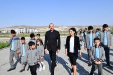 Prezident İlham Əliyev və Birinci xanım Mehriban Əliyeva Zəngilanın Ağalı kəndində sakinlərlə görüşüblər (YENİLƏNİB) (FOTO/VİDEO)