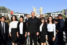 Prezident İlham Əliyev və Birinci xanım Mehriban Əliyeva Zəngilanın Ağalı kəndində sakinlərlə görüşüblər (YENİLƏNİB) (FOTO/VİDEO)