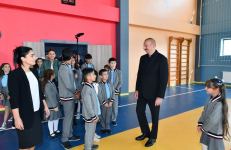 Prezident İlham Əliyev və Birinci xanım Mehriban Əliyeva Zəngilanın Ağalı kəndində sakinlərlə görüşüblər (YENİLƏNİB) (FOTO/VİDEO)