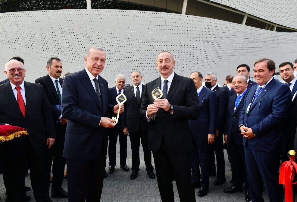 Zəngilan Hava Limanının açılışı zamanı Azərbaycan və Türkiyə Prezidentləri arasında maraqlı dialoq yaşanıb (VİDEO)