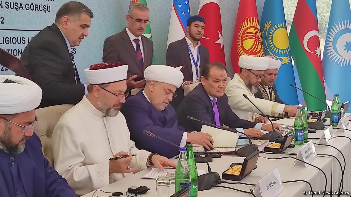 Şuşada TDT Müsəlman Dini İdarələrinin Rəhbərləri Şurasının Əsasnaməsi imzalanıb (FOTO)