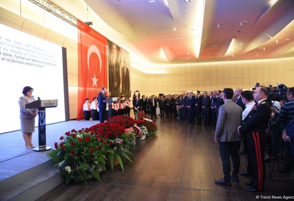Türkiyənin Respublika Günü münasibətilə Bakıda rəsmi qəbul təşkil edilib (FOTO/VİDEO)