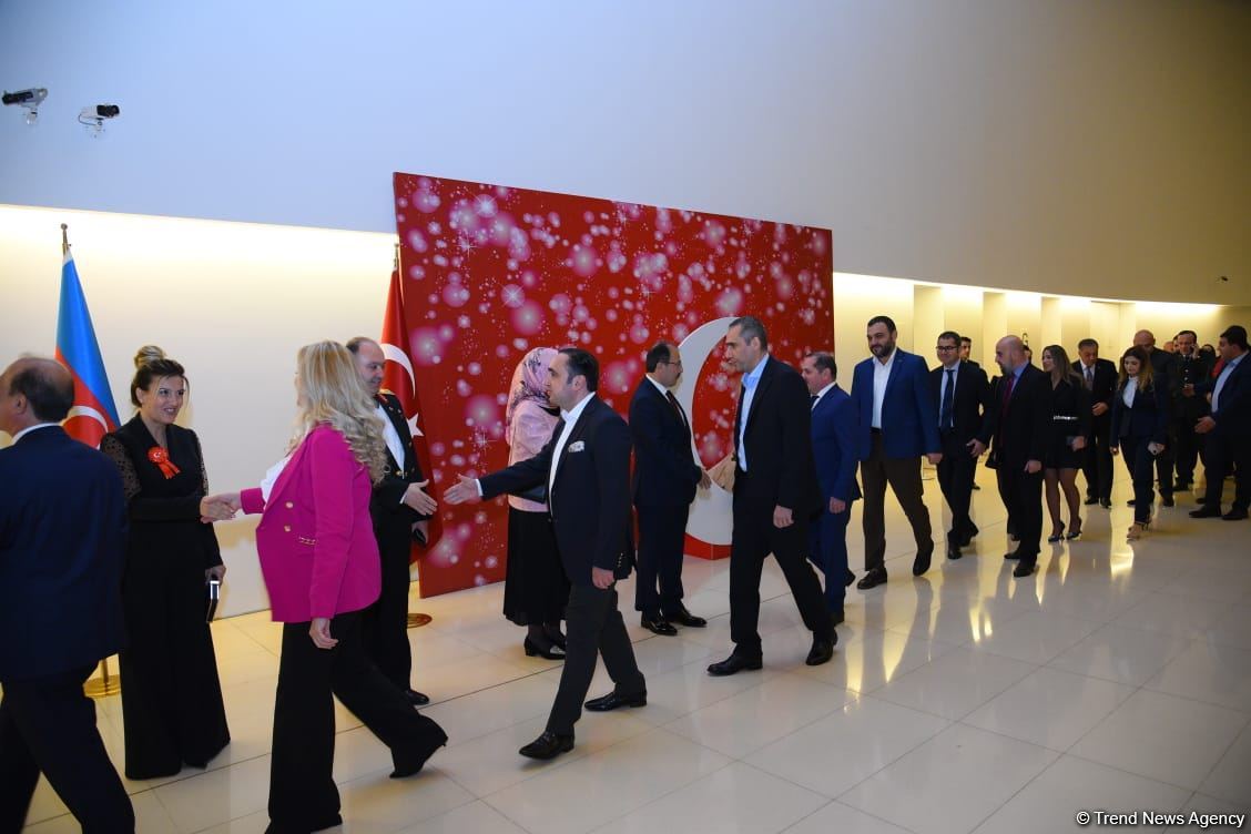 Türkiyənin Respublika Günü münasibətilə Bakıda rəsmi qəbul təşkil edilib (FOTO/VİDEO)