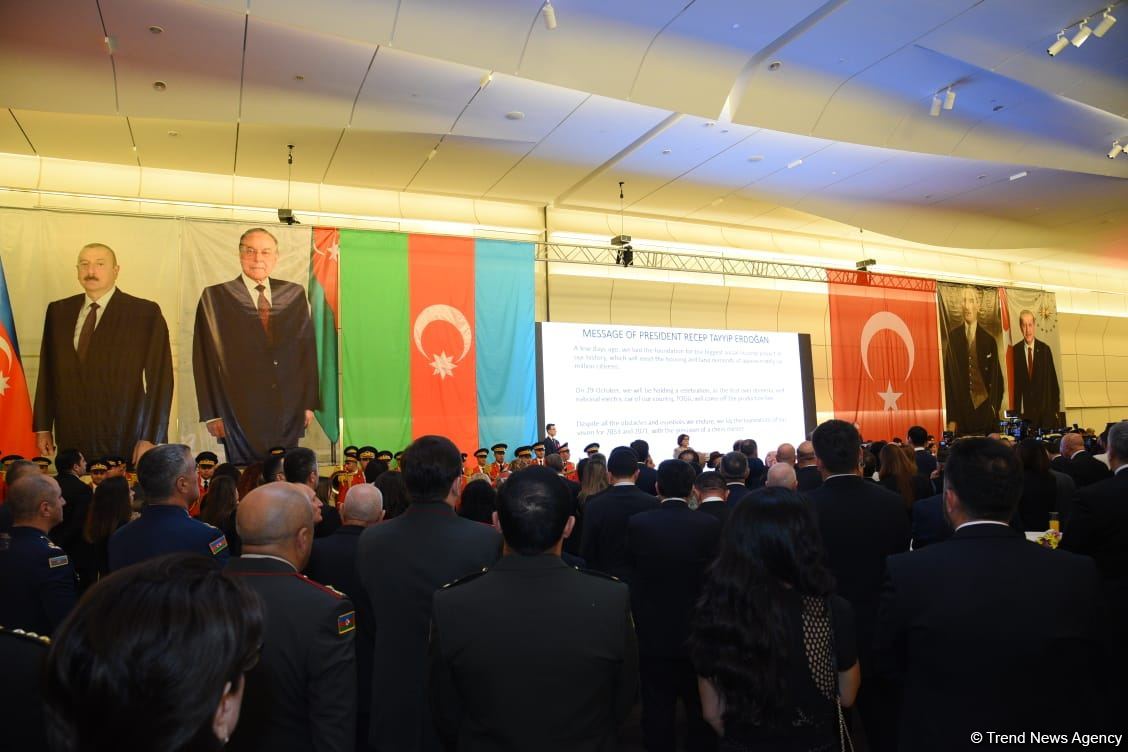 Türkiyənin Respublika Günü münasibətilə Bakıda rəsmi qəbul təşkil edilib (FOTO/VİDEO)