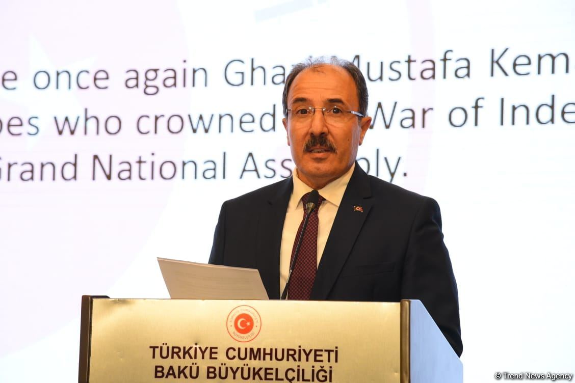 Türkiyənin Respublika Günü münasibətilə Bakıda rəsmi qəbul təşkil edilib (FOTO/VİDEO)