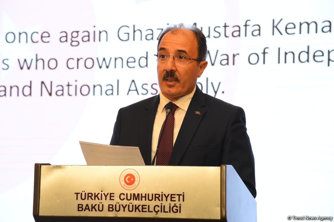 Türkiyənin Respublika Günü münasibətilə Bakıda rəsmi qəbul təşkil edilib (FOTO/VİDEO)
