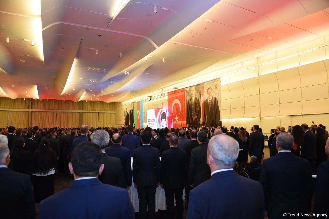 Türkiyənin Respublika Günü münasibətilə Bakıda rəsmi qəbul təşkil edilib (FOTO/VİDEO)