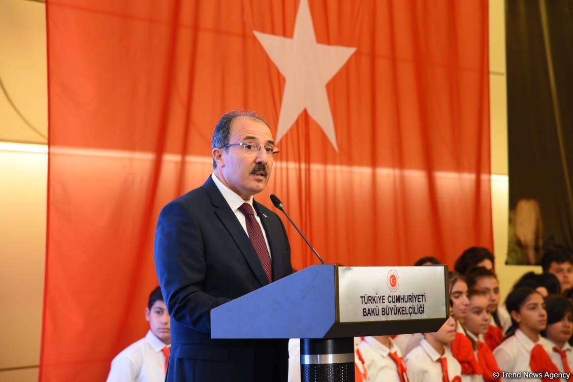 Türkiyənin Respublika Günü münasibətilə Bakıda rəsmi qəbul təşkil edilib (FOTO/VİDEO)