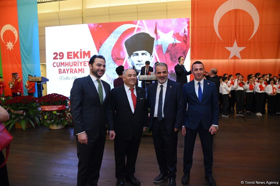 Türkiyənin Respublika Günü münasibətilə Bakıda rəsmi qəbul təşkil edilib (FOTO/VİDEO)
