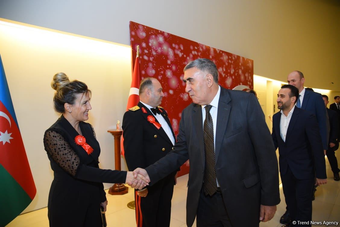 Türkiyənin Respublika Günü münasibətilə Bakıda rəsmi qəbul təşkil edilib (FOTO/VİDEO)