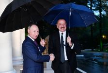 Soçidə Prezident İlham Əliyev ilə Prezident Vladimir Putin arasında ikitərəfli görüş keçirilib (FOTO/VİDEO) (YENİLƏNİB)