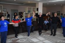 Ahıllara sosial xidmət müəssisəsində “Gimnastika hamı üçün” tədbiri keçirilib  (FOTO)