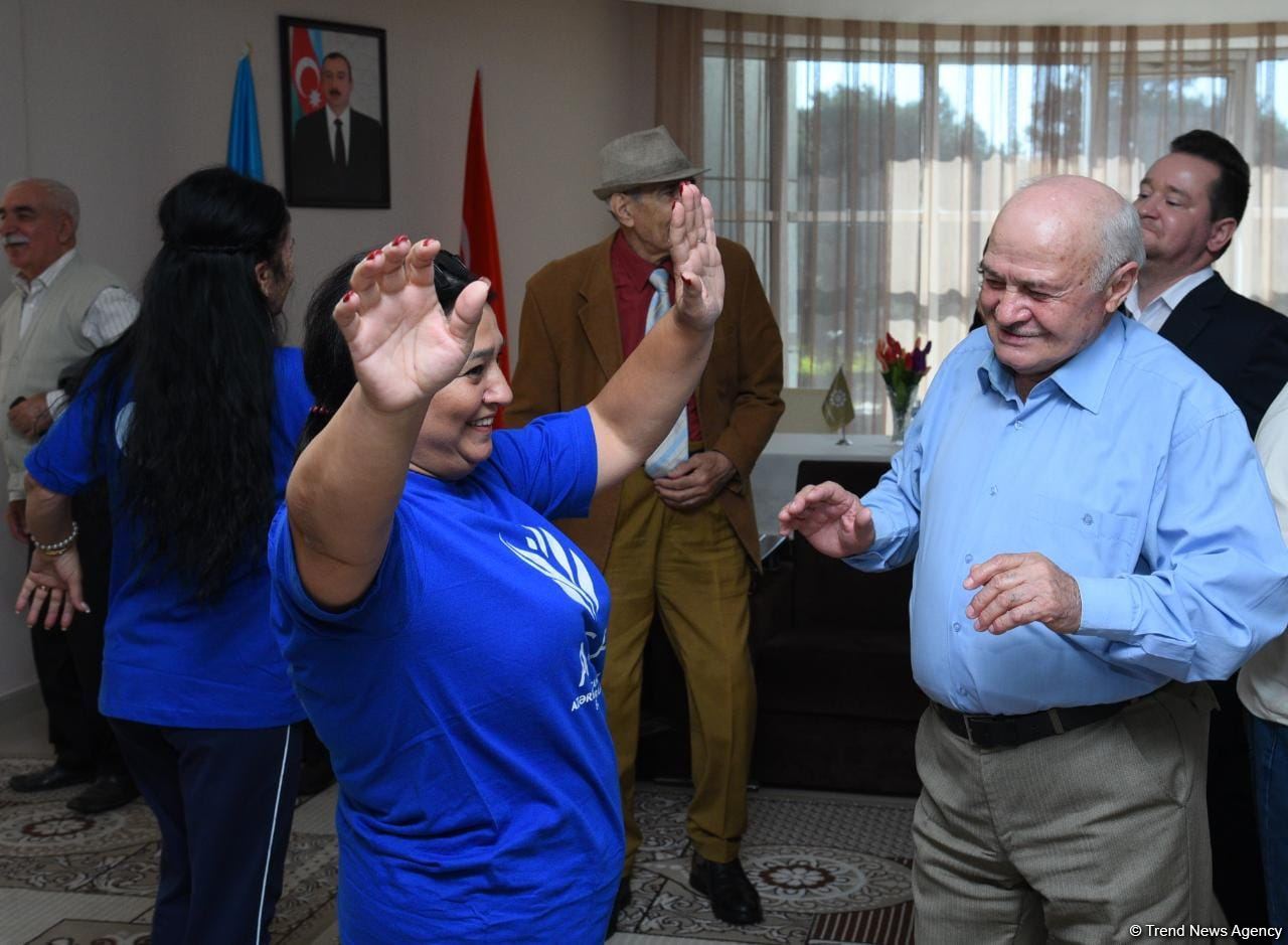 Ahıllara sosial xidmət müəssisəsində “Gimnastika hamı üçün” tədbiri keçirilib  (FOTO)