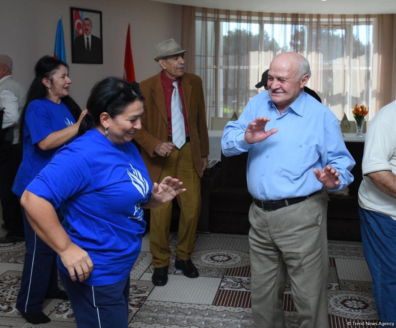 Ahıllara sosial xidmət müəssisəsində “Gimnastika hamı üçün” tədbiri keçirilib  (FOTO)