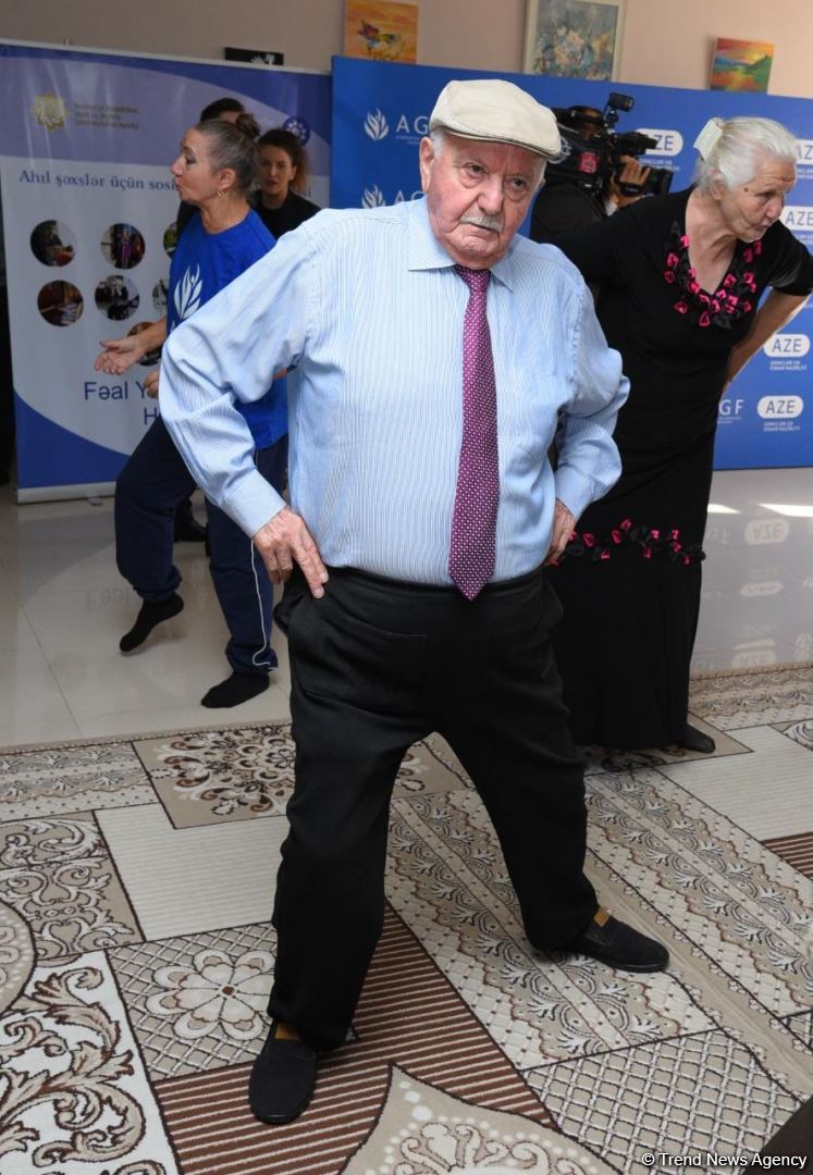Ahıllara sosial xidmət müəssisəsində “Gimnastika hamı üçün” tədbiri keçirilib  (FOTO)