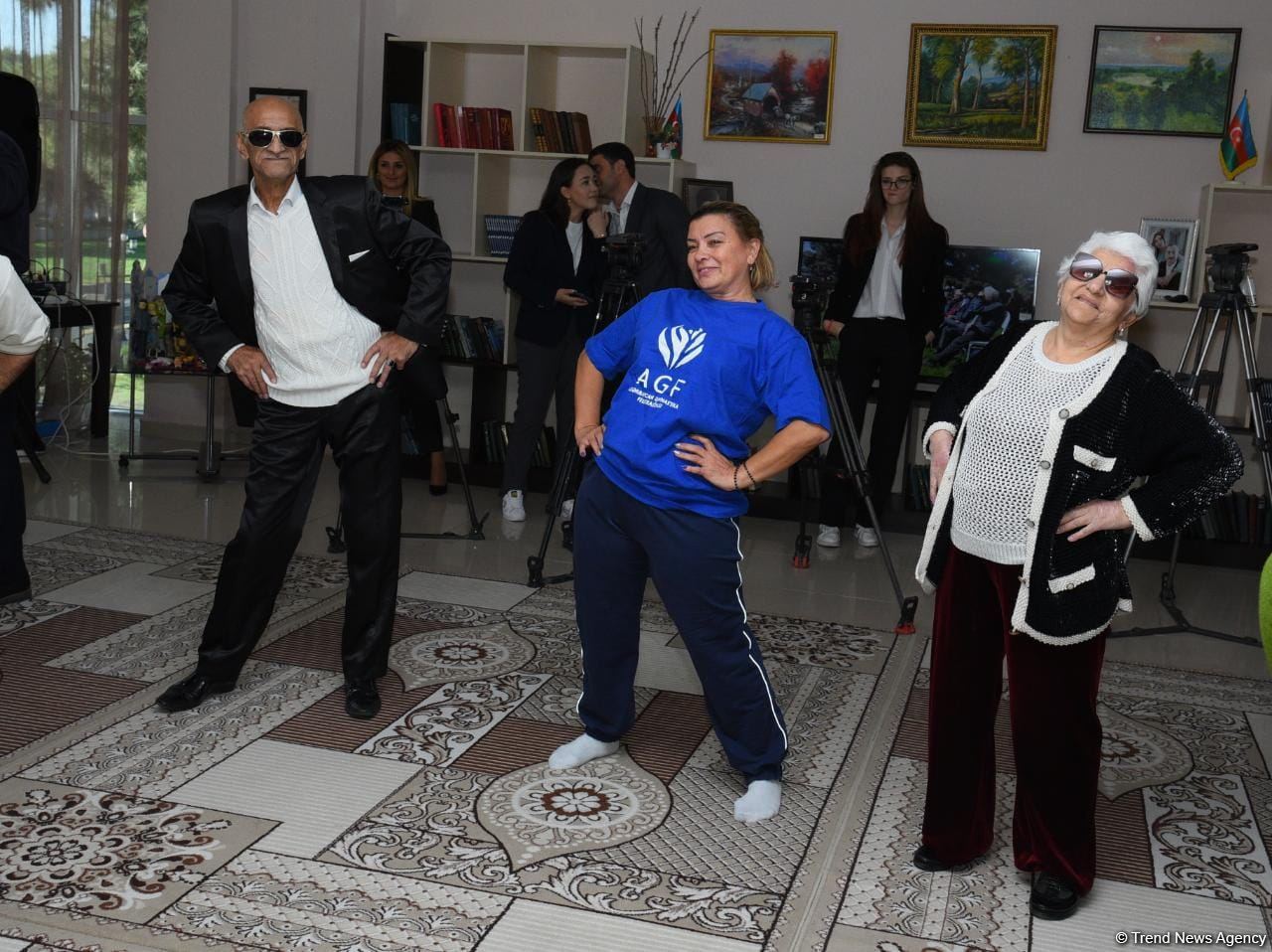 Ahıllara sosial xidmət müəssisəsində “Gimnastika hamı üçün” tədbiri keçirilib  (FOTO)