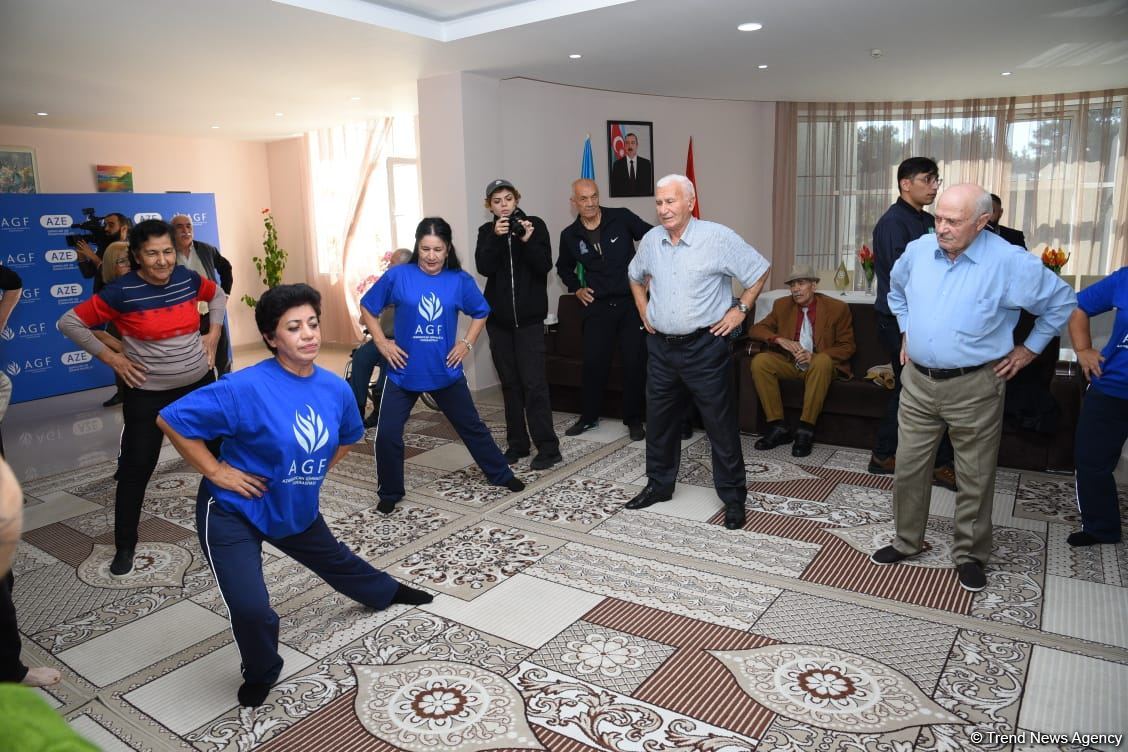 Ahıllara sosial xidmət müəssisəsində “Gimnastika hamı üçün” tədbiri keçirilib  (FOTO)