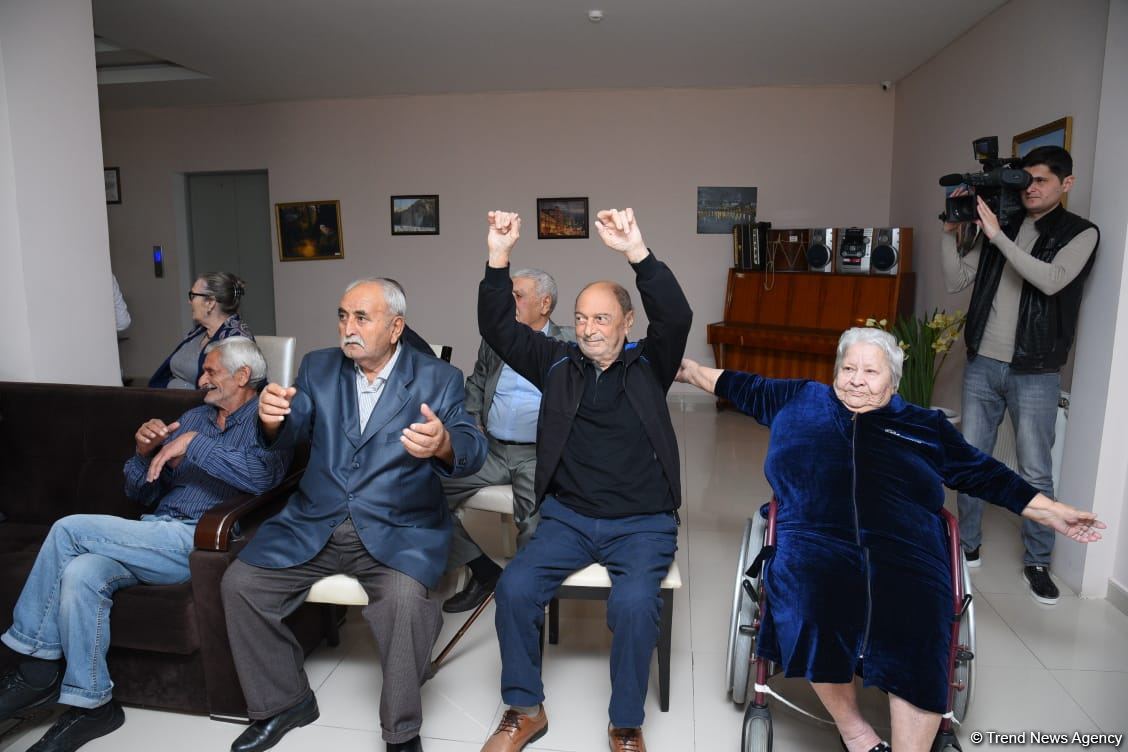 Ahıllara sosial xidmət müəssisəsində “Gimnastika hamı üçün” tədbiri keçirilib  (FOTO)