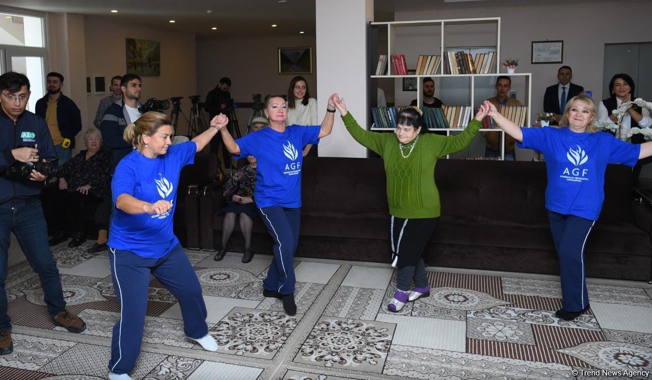 Ahıllara sosial xidmət müəssisəsində “Gimnastika hamı üçün” tədbiri keçirilib  (FOTO)