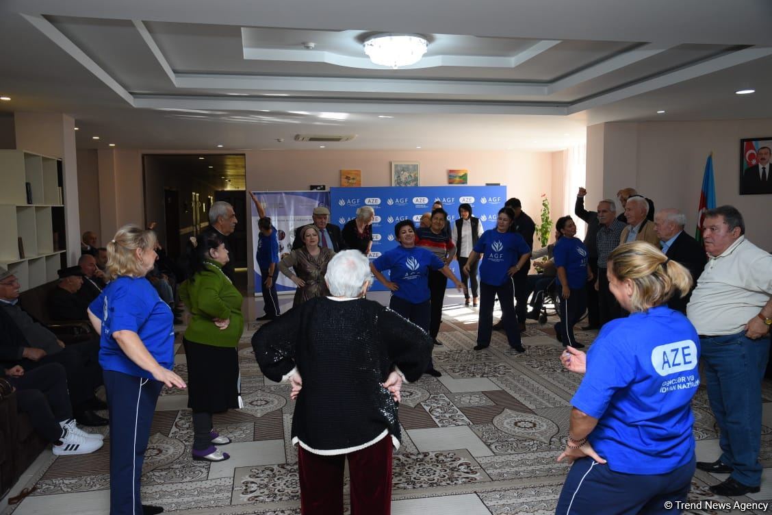 Ahıllara sosial xidmət müəssisəsində “Gimnastika hamı üçün” tədbiri keçirilib  (FOTO)