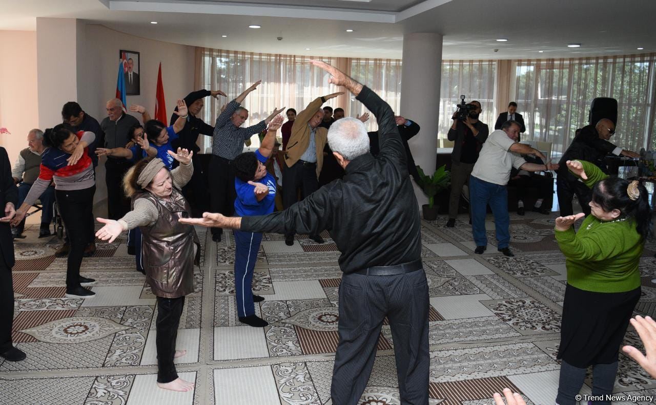 Ahıllara sosial xidmət müəssisəsində “Gimnastika hamı üçün” tədbiri keçirilib  (FOTO)