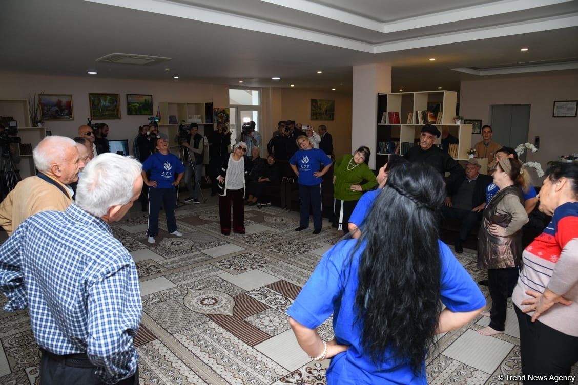 Ahıllara sosial xidmət müəssisəsində “Gimnastika hamı üçün” tədbiri keçirilib  (FOTO)