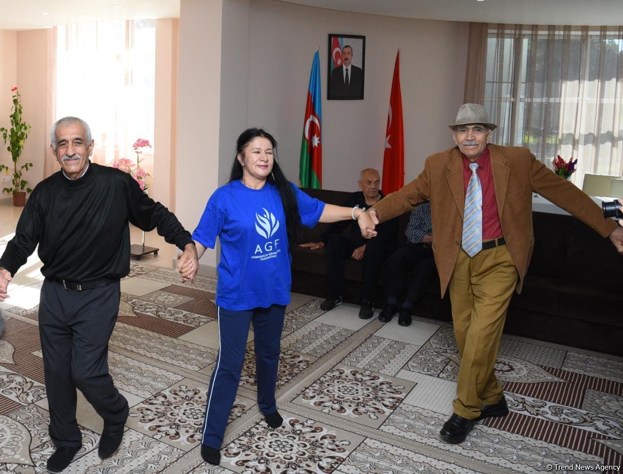 Ahıllara sosial xidmət müəssisəsində “Gimnastika hamı üçün” tədbiri keçirilib  (FOTO)