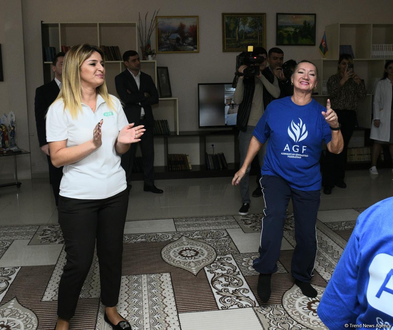 Ahıllara sosial xidmət müəssisəsində “Gimnastika hamı üçün” tədbiri keçirilib  (FOTO)