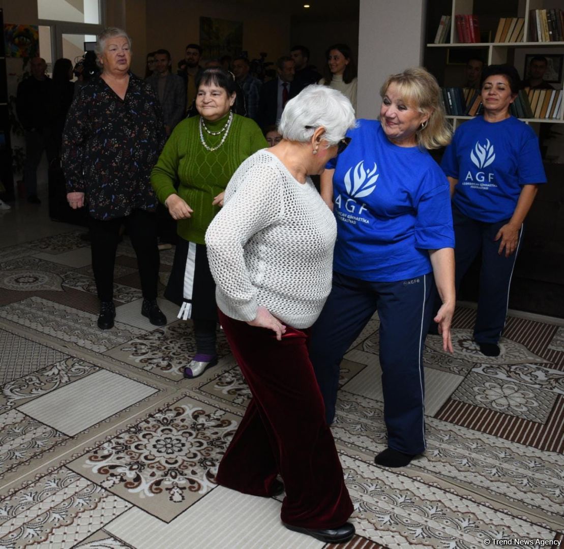 Ahıllara sosial xidmət müəssisəsində “Gimnastika hamı üçün” tədbiri keçirilib  (FOTO)