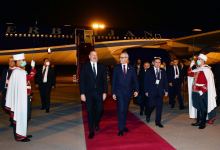 Azərbaycan Prezidenti İlham Əliyev Əlcəzairə səfərə gəlib (FOTO/VİDEO)