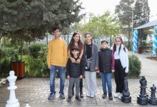Heydər Əliyev Fondunun vitse-prezidenti Leyla Əliyevanın iştirakı ilə növbəti abadlaşdırılmış həyətin açılışı olub (FOTO)