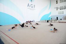 Milli Gimnastika Arenasında Gəncə və Masallı idmançılarının təlim-məşq toplanışı keçirilir (FOTO)